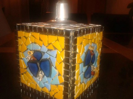 Olielamp, moet nog gevoegd worden